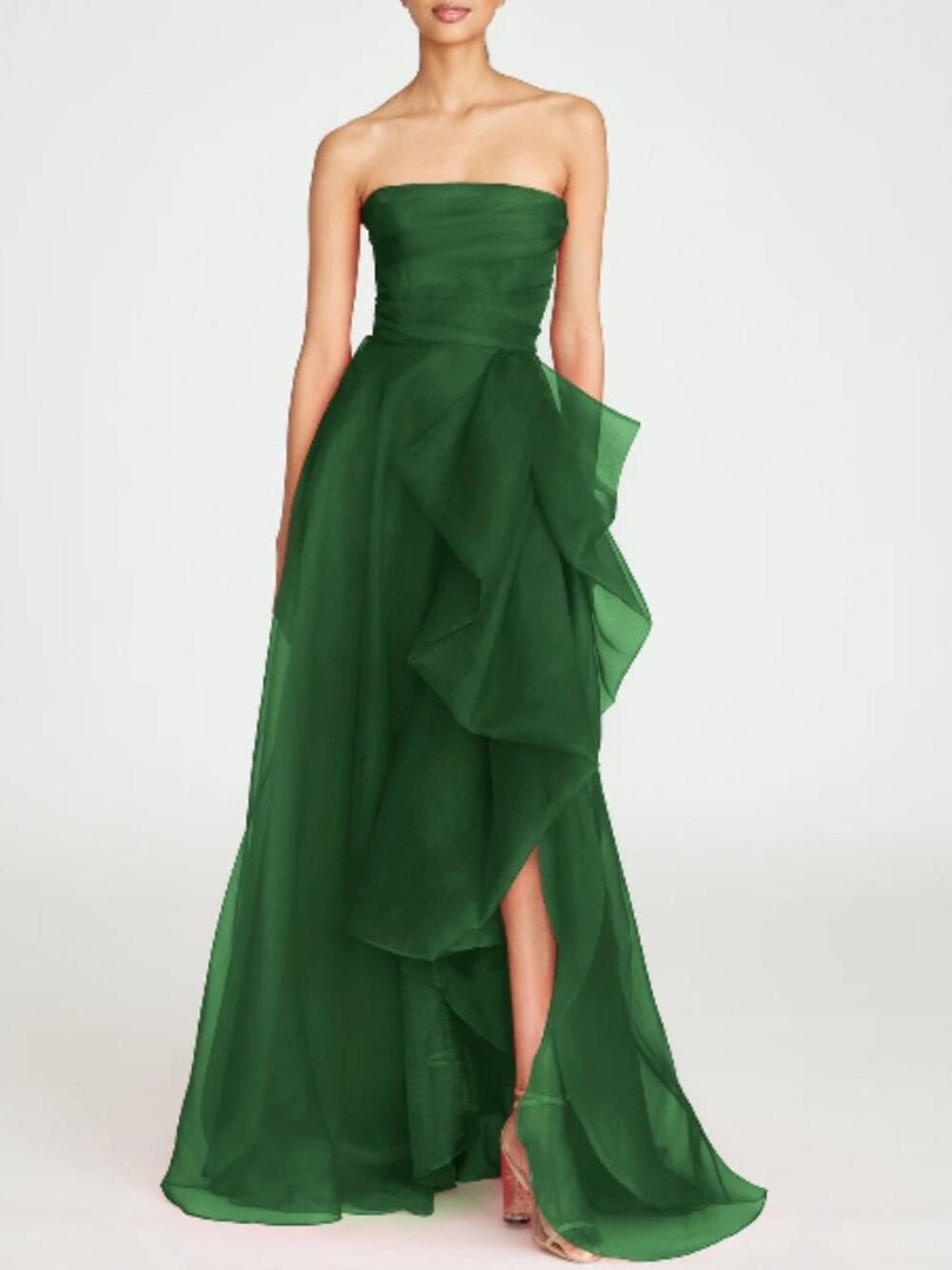 Theia Thorn Green Teresa Gown